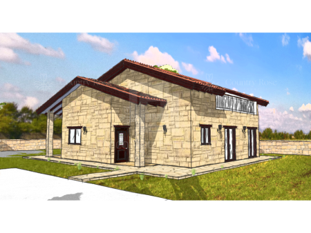 Brand new 4 bedroom house under construction in Souni - 1
