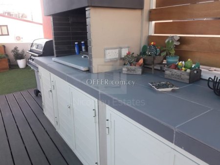 Luxury 2 bedroom penthouse with 120 sq.m. roof garden for rent in Agioi Omologites Engomi - 4