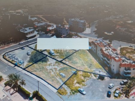 5 ADJOINED MIXED USE PLOTS OF 3112 M2 IN AGIOS ATHANASIOS