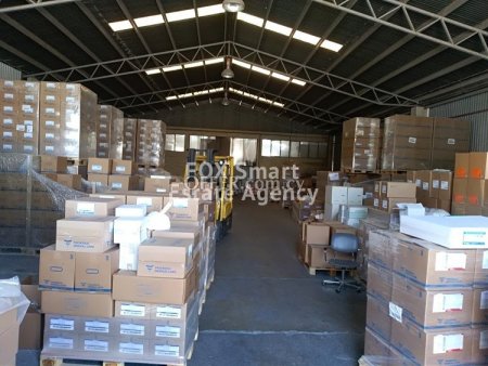 Warehouse factory In Kato Polemidia Limassol Cyprus