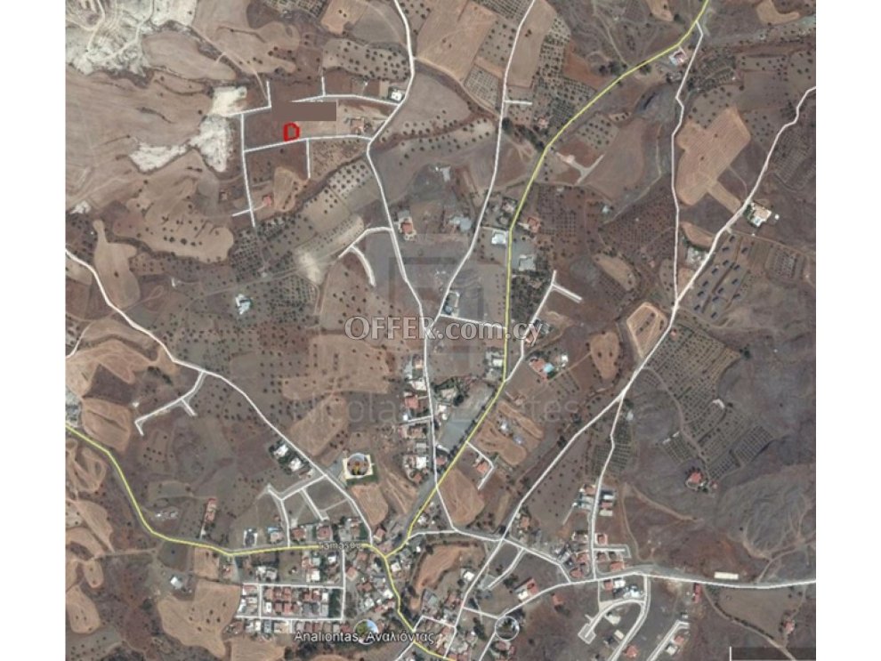 549 sq.m. residential land for sale in Analiontas - 1