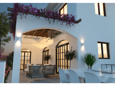Luxury 2 storey villa in a quiet location in Pareklisia on a large plot Limassol