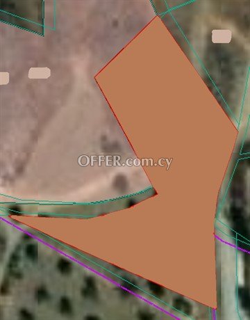 Large Residential Piece Of Land 3122 Sq.M.  In Agia Varvara, Nicosia