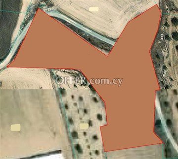 Large Piece Of Land 6689 Sq.M.  In Athienou, Larnaka