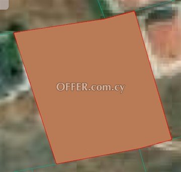 Residential Piece Of Land 866 Sq.M.  In Paliometocho, Nicosia