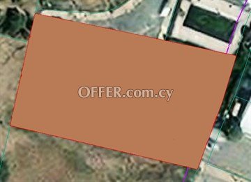 Plot Of 1530 Sq.m.  In Pano Deftera, Nicosia