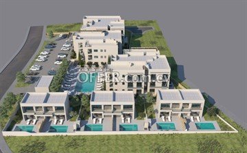 Semi Detached 2 Bedroom Houses With Swimming Pool In Kapparis, Protara - 1