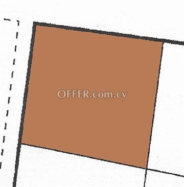 Residential Plot Of 557 Sq.m.  In Alampra, Nicosia - 1