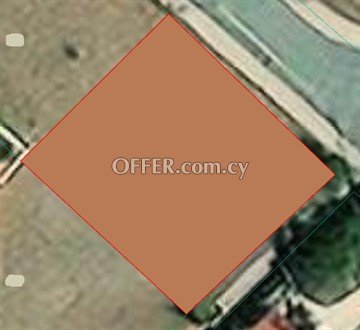 Residential Plot Of 530 Sq.M.  In Anayeia, Nicosia