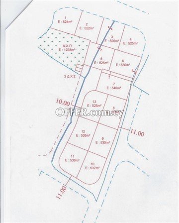 Under Division Plot  In Lakatameia, Nicosia - 1