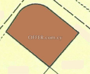 Residential Plot Of 623 Sq.M.  In Anthoupoli, Nicosia