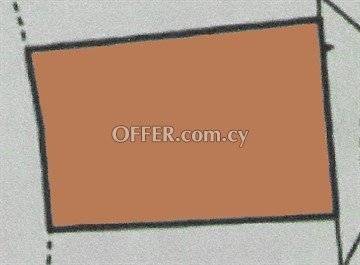 Residential Plot Of 556 Sq.M.  In Tseri, Nicosia - Next To Green Area - 1