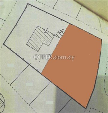 Half Residential Piece Of Land 1850 Sq.M.  In Strovolos, Nicosia
