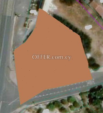 Commercial piece of land Of 1580 sq.m. in Mesogi. Paphos - 1