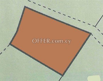 Residential Plot Of 651 Sq.M.  In Klirou, Nicosia - 1