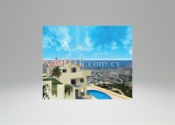 Amazing Panoramic Sea View 5 Bedroom Detached Villa  In Tala, Paphos -