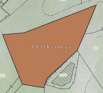 Residential Piece Of Land 3280 Sq.M.  In Lythrodontas, Nicosia