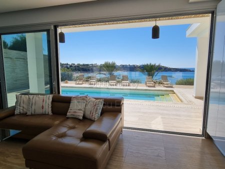Amazing beach front villa for sale in Coral Bay area of Paphos