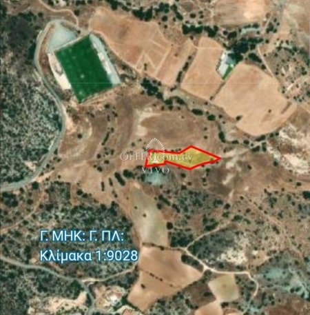 3679 m2 AGRICULTURE LAND IN PAREKLISIA