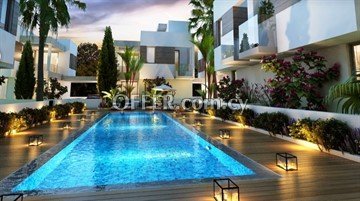 Luxurious Whitewashed 3 Bedroom Villas Close To The Sea In Germasogia  - 7