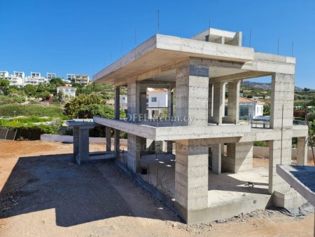 Sea front project of three villas for sale at Sea caves area of Peyia - 9
