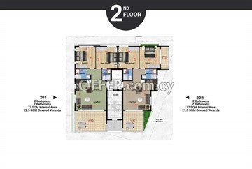 2 Bedroom Apartment  In Larnaka Center - 3