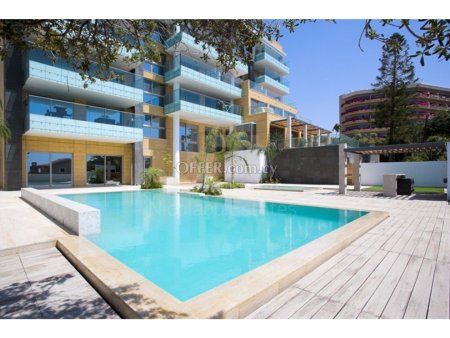 Luxury three bedroom apartment for sale on the front line in Agios Tychonas