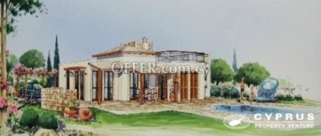 New For Sale €1,522,900 House (1 level bungalow) 3 bedrooms, Detached Kouklia Paphos
