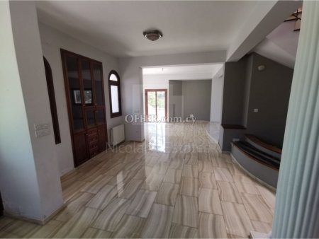 Luxury four bedroom house with garden and private swimming pool for sale in Mathiatis Nicosia - 4