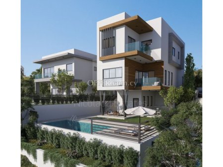 Brand new modern design villa located in Agia Fyla area of Limassol