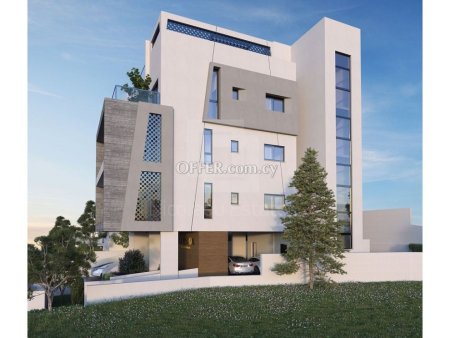New three bedroom penthouse in modern building in Agios Athanasios area - 4
