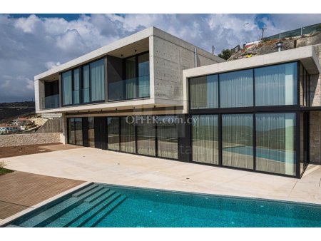 Luxurious ultra modern five bedroom villa for sale in Agios Tychonas area of Limassol