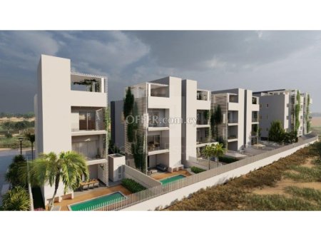 New three bedroom villa with private pool for sale in Aradippou area of Larnaca - 1