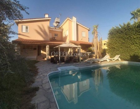 For Sale, Four-Bedroom Detached House in Latsia