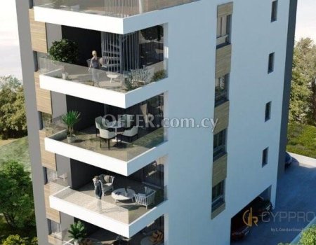 2 Bedroom Penthouse with Roof Garden in Larnaca