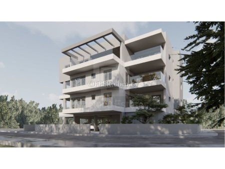 Three bedroom penthouse with private roof garden for sale in Agios Dometios