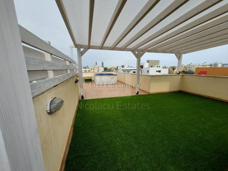 Two bedroom penthouse apartment with private roof garden near Dasoudi beach - 10