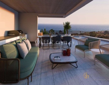 3 Bedroom Penthouse with Roof Garden in Agios Tychonas