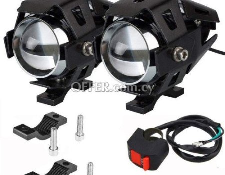 LED fog lights for motorcycles