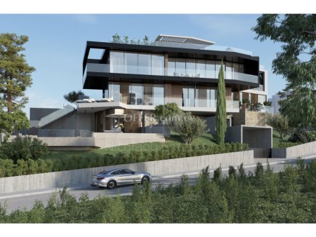 Unique spacious five bedroom villa in the prestigious area of Amathous Limassol - 5