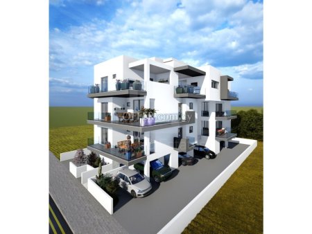 Two bedroom apartment available for sale in Lakatamia next to a green area