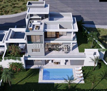 Luxurious 5 Bedroom Villa With Sea View In Agios Tychonas, Limassol - 1