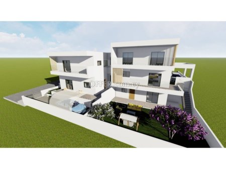 Off plan four bedroom modern house for sale in Agios Athanasios