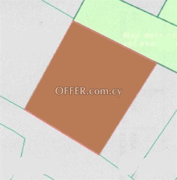 Residential Plot Of 570 Sq.M.  In Lakatameia, Nicosia - Next To Green 