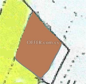 Residential Plot Of 577 Sq.M.  In Nicosia