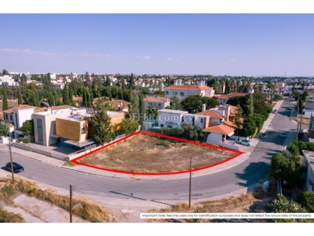 High end location corner residential plot in Engomi Nicosia - 1