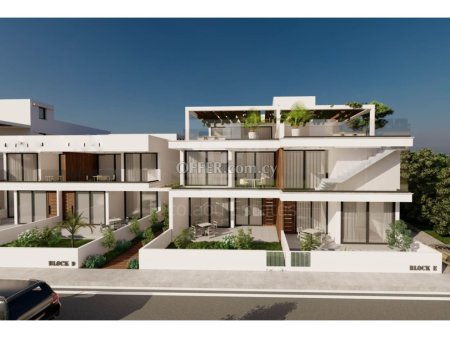 New three bedroom apartment for sale in Livadhia area of Larnaca - 1