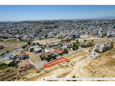 Residential plot with panoramic view in Aglantzia Nicosia - 4