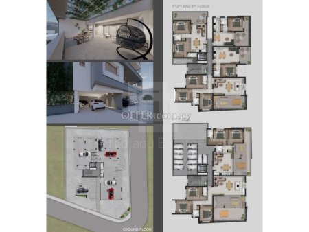 Three bedroom penthouse with spacious verandas for sale in Agios Dometios - 2