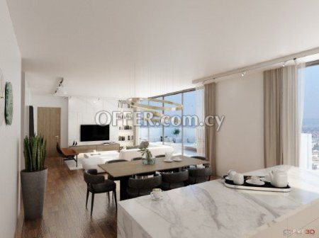 New For Sale €550,000 Penthouse Luxury Apartment 3 bedrooms, Whole Floor Retiré, top floor, Strovolos Nicosia - 3